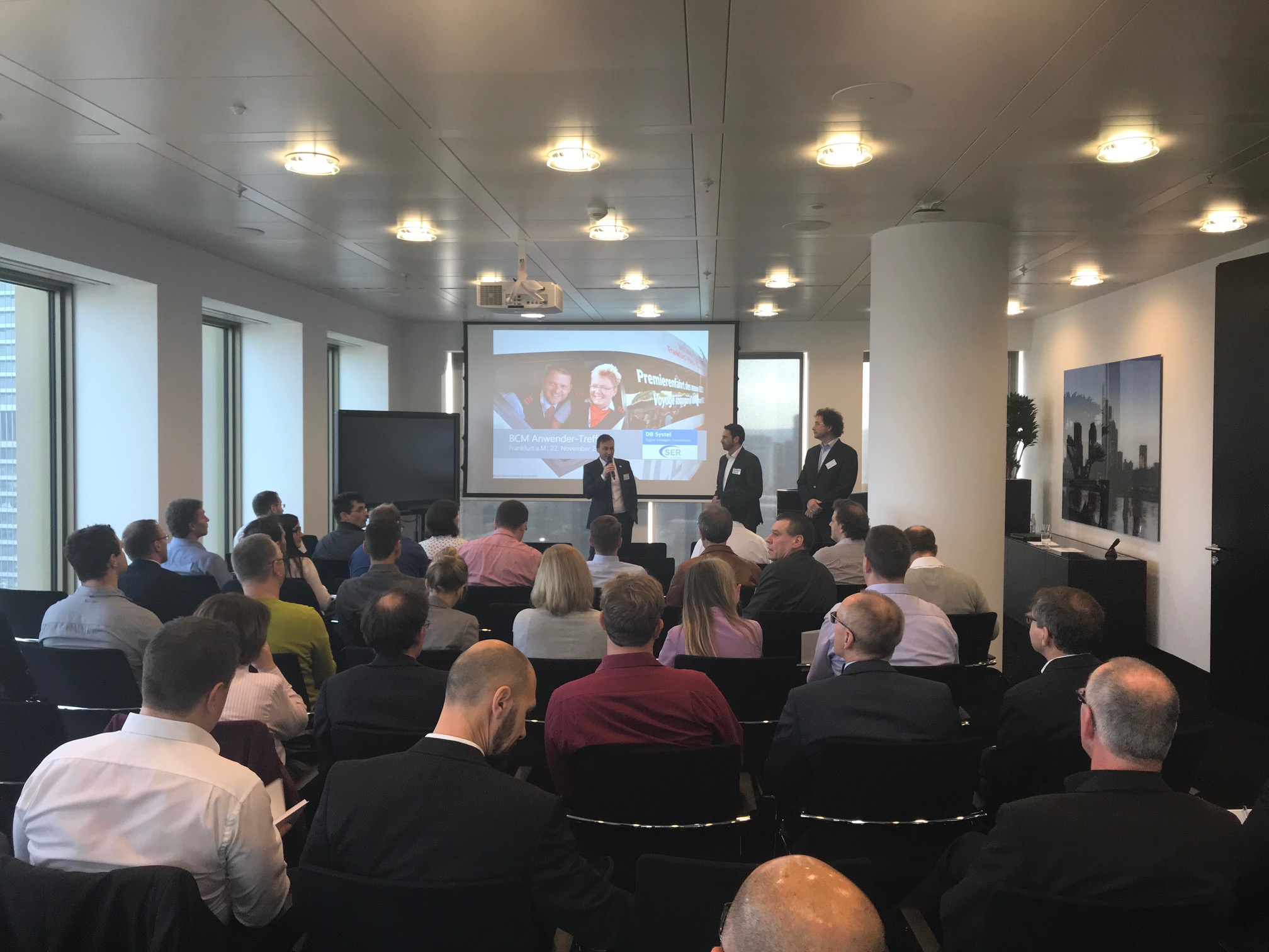 BCM-Anwendertreffen bei SER in Frankfurt